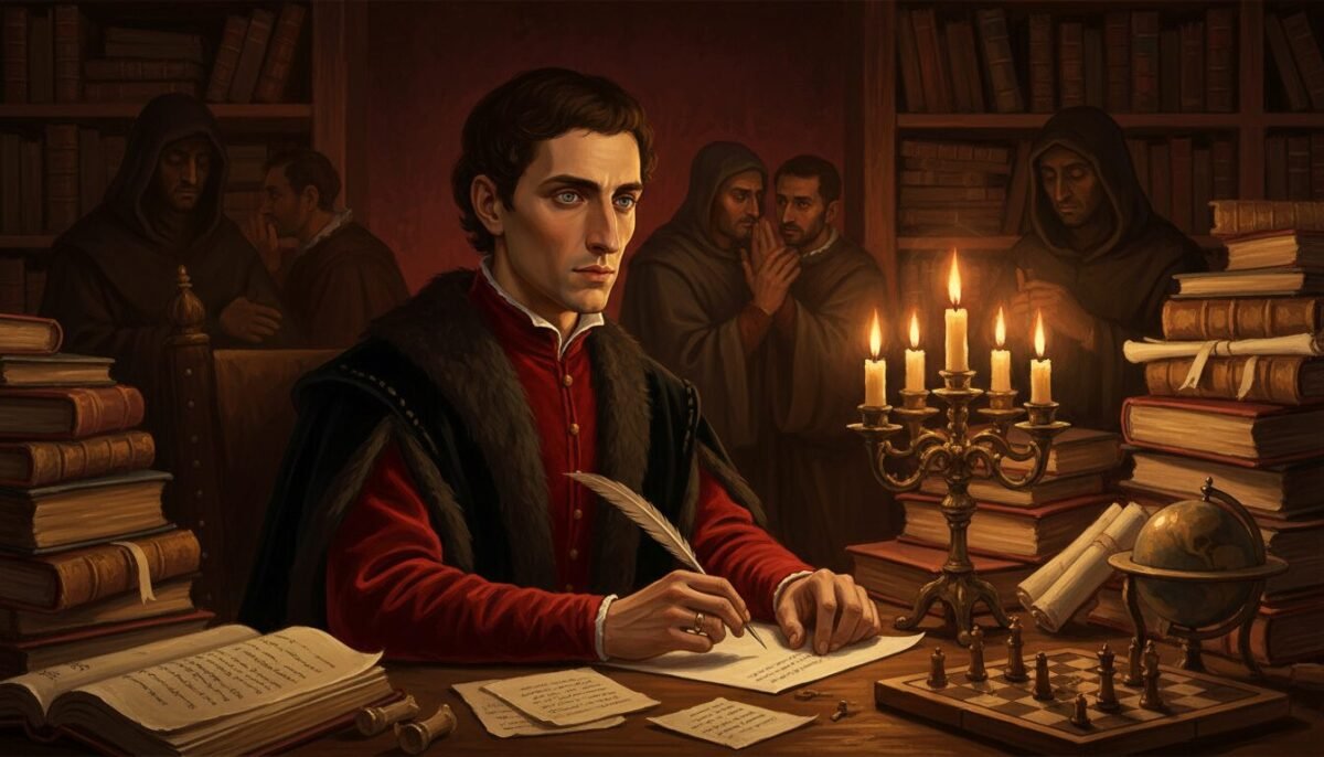 The Influence of Bernardo Machiavelli and the Family Library